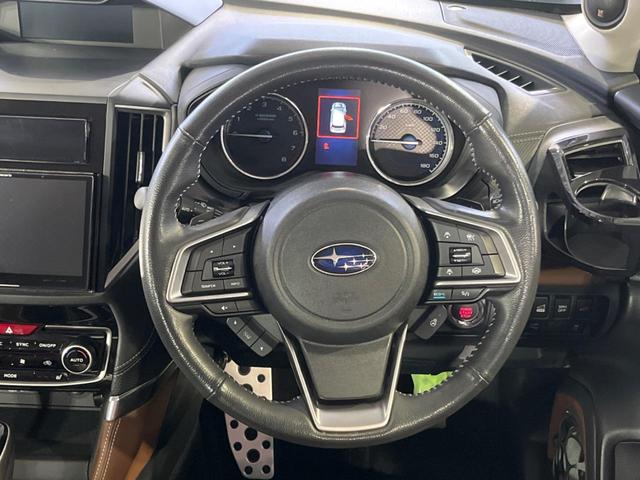 フォレスター アドバンス 8型ナビ 茶革シート 電動リアゲート ルーフレール バックカメラ シートヒーター パワーシート 衝突軽減 レーダークルーズ LEDヘッド&フォグ ドラレコ(12枚目)