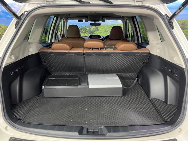 フォレスター アドバンス 8型ナビ 茶革シート 電動リアゲート ルーフレール バックカメラ シートヒーター パワーシート 衝突軽減 レーダークルーズ LEDヘッド&フォグ ドラレコ(54枚目)