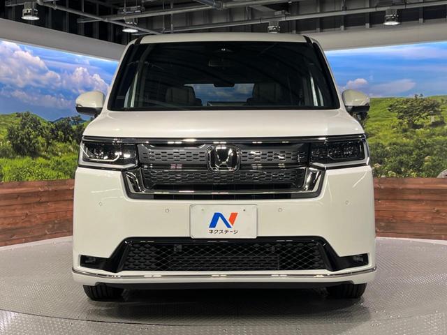 ステップワゴン スパーダ　登録済未使用車　純正１１型ナビ　両側電動ドア　バックカメラ　１００Ｖ電源　ハーフレザーシート　コーナーセンサー　スマートキー　ＬＥＤヘッド　純正１６インチアルミ　車線逸脱警報　オートライト（15枚目）