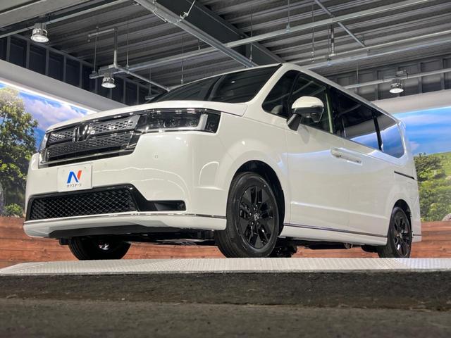 ステップワゴン スパーダ　登録済未使用車　純正１１型ナビ　両側電動ドア　バックカメラ　１００Ｖ電源　ハーフレザーシート　コーナーセンサー　スマートキー　ＬＥＤヘッド　純正１６インチアルミ　車線逸脱警報　オートライト（55枚目）