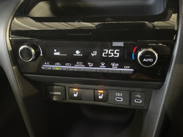 ヤリスクロス ハイブリッドＺ　登録済未使用車　純正８型ＤＡ　全周囲カメラ　衝突被害軽減　レーダークルーズ　ハーフレザーシート　パワーシート　コーナーセンサー　スマートキー　ＬＥＤヘッド　ビルトインＥＴＣ　純正１８インチアルミ（47枚目）