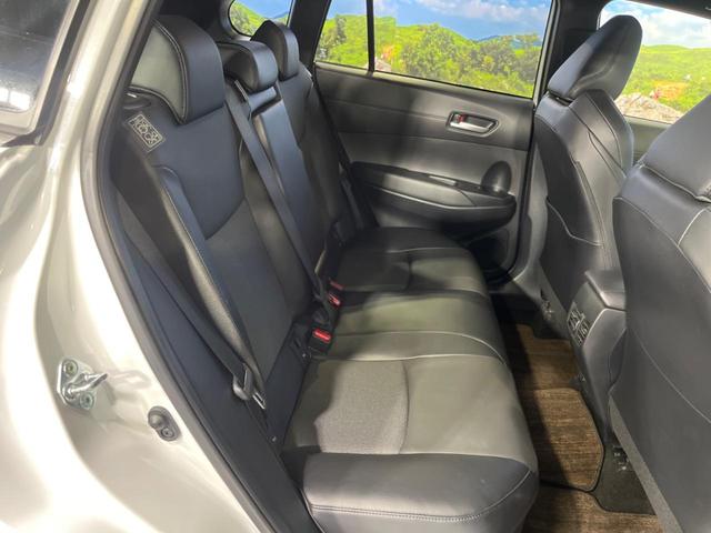 カローラクロス ハイブリッド Z 純正9型ディスプレイ 全周囲カメラ 衝突軽減 レーダークルーズ 純正AW ETC シートヒーター パワーシート 電動リアゲート スマートキー オートハイビーム LEDライト ハーフレザー(9枚目)