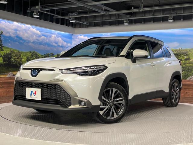 カローラクロス ハイブリッド Z 純正9型ディスプレイ 全周囲カメラ 衝突軽減 レーダークルーズ 純正AW ETC シートヒーター パワーシート 電動リアゲート スマートキー オートハイビーム LEDライト ハーフレザー(38枚目)