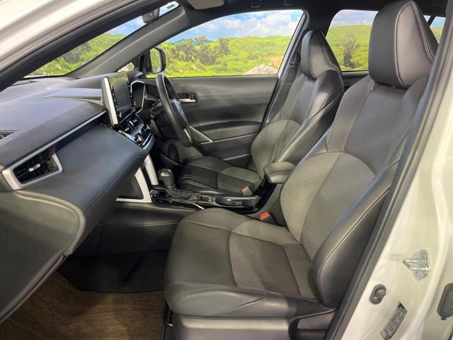 カローラクロス ハイブリッド Z 純正9型ディスプレイ 全周囲カメラ 衝突軽減 レーダークルーズ 純正AW ETC シートヒーター パワーシート 電動リアゲート スマートキー オートハイビーム LEDライト ハーフレザー(41枚目)