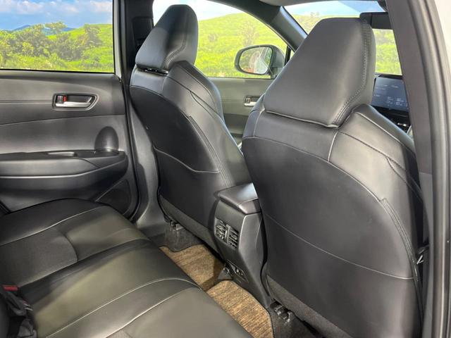 カローラクロス ハイブリッド Z 純正9型ディスプレイ 全周囲カメラ 衝突軽減 レーダークルーズ 純正AW ETC シートヒーター パワーシート 電動リアゲート スマートキー オートハイビーム LEDライト ハーフレザー(42枚目)