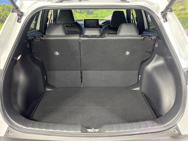 カローラクロス ハイブリッド Z 純正9型ディスプレイ 全周囲カメラ 衝突軽減 レーダークルーズ 純正AW ETC シートヒーター パワーシート 電動リアゲート スマートキー オートハイビーム LEDライト ハーフレザー(43枚目)