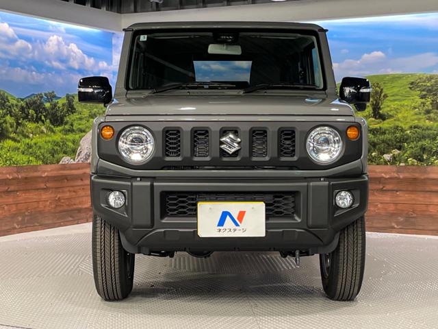 ジムニー ＸＣ　届出済未使用車　衝突軽減　クルコン　スマートキー　クリアランスソナー　純正ＡＷ　革巻きステアリング　車線逸脱防止　ヘッドライトウォッシャー　ドアミラーヒーター　ステアリングスイッチ（14枚目）