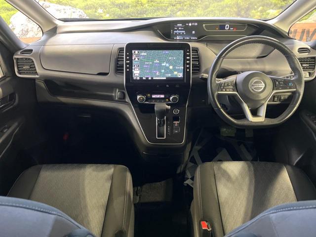 セレナ ハイウェイスターV 純正10型ナビ 後席モニター 全周囲カメラ 両側電動ドア 衝突被害軽減 プロパイロット ドラレコ コーナーセンサー スマートキー LEDヘッド ビルトインETC 純正16インチアルミ 車線逸脱警報(2枚目)