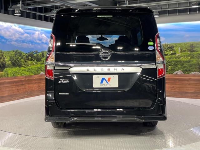 セレナ ハイウェイスターV 純正10型ナビ 後席モニター 全周囲カメラ 両側電動ドア 衝突被害軽減 プロパイロット ドラレコ コーナーセンサー スマートキー LEDヘッド ビルトインETC 純正16インチアルミ 車線逸脱警報(17枚目)