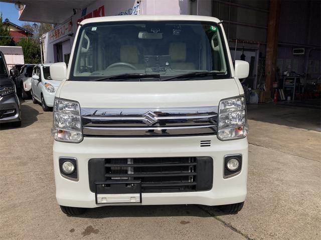 エブリイワゴン ＰＺターボ　２年車検付　ディスプレイオーディオ　Ｂｌｕｅｔｏｏｔｈ　電動スライドドア　バックカメラ　フロントカメラ　ＥＴＣ　ドライブレコーダー　スマートキー　ＨＩＤヘッドライト　オートライト　ターボ（2枚目）