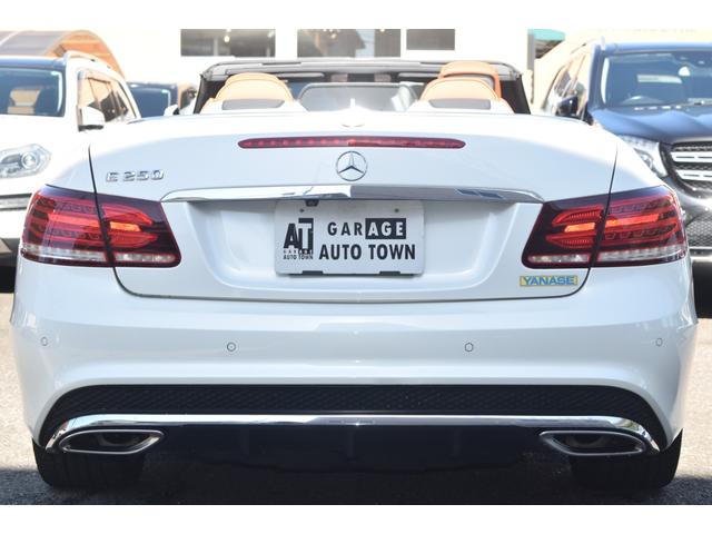 Eクラス E250カブリオレ レーダーセーフティー 1オーナー 純正HDDナビ地デジTV ブラウンレザーシート レーンキープ/アテンションアシスト ディストロニックプラス/ステアリング ブラインドスポット プレセーフブレーキ(7枚目)