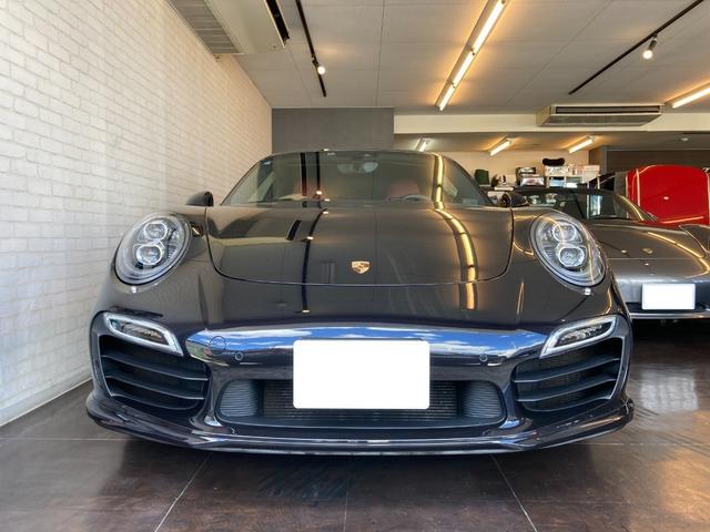 ９１１ ９１１ターボＳ　左ハンドル　ガレージ保管　１オーナー　記録簿あり　ポルシェクレストセンターコンソールリッド　赤革シート　シートベンチレーション　プライバシーガラス（2枚目）