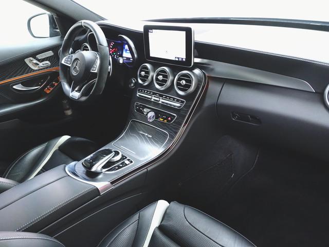 Cクラス C63 S エクスクルーシブパッケージ Bluetooth接続 CD DVD再生 ETC LEDヘッドライト TV アイドリングストップ クルーズコントロール シートヒーター トランクスルー ナビ バックモニター(11枚目)