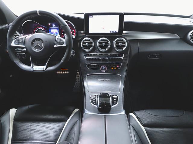 Cクラス C63 S エクスクルーシブパッケージ Bluetooth接続 CD DVD再生 ETC LEDヘッドライト TV アイドリングストップ クルーズコントロール シートヒーター トランクスルー ナビ バックモニター(13枚目)