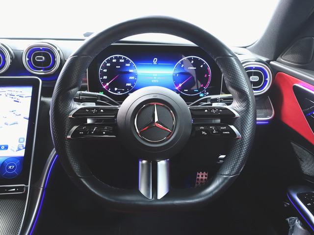 Cクラス C220 d アバンギャルド リアアクスルステアリング AMGライン ベーシックパッケージ レザーエクスクルーシブパッケージ Bluetooth接続 ETC LEDヘッドライト TV アイドリングストップ クルーズコントロール コネクテッド機能(13枚目)