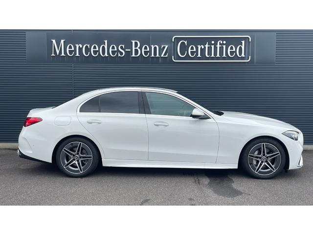 Cクラス C220dアバンギャルド AMGラインパッケージ レーダーセーフティ ナビゲーション ディーゼルターボ AMGライン セーフティビジョン 360°カメラシステム LEDライト アンビエントライト Bluetooth接続 USB入力端子 ETC車載器(3枚目)