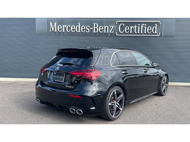 Ａクラス Ａ４５　Ｓ　４マチック＋　アドバンスドＰ　ＡＭＧパフォーマンスＰ　３６０°カメラ　パノラミックＳＲ　ヘッドアップディスプレイ　ＭＢＵＸインテリア・アシスタント　ブランドロゴプロジェクター　マルチビームＬＥＤヘッドライト　４ＷＤ（4枚目）