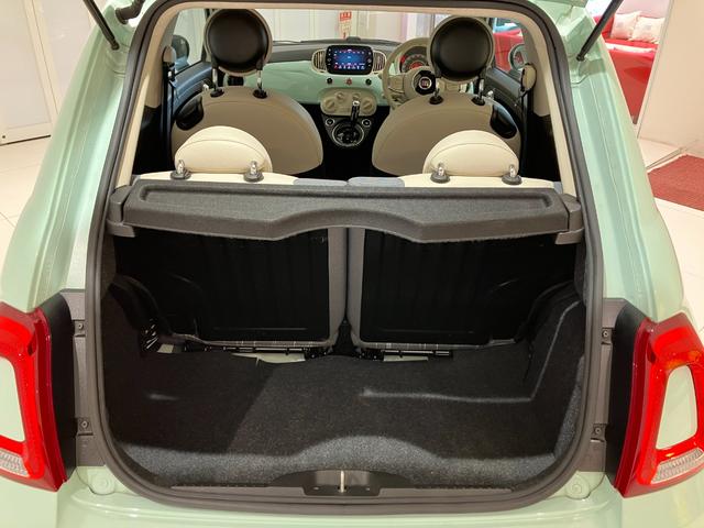 500 1.2 ポップ AppleCarplay Bluetooth USB ドライブレコーダー チェック柄シート バックカメラ イタリアンフラッグフェンダーバッジ(36枚目)