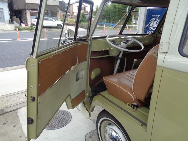 タイプII 11W スタンダードマイクロバス ベンチシート 左側サイドカーゴドア 純正ホイール 左ハンドル 1300cc 12V(6枚目)