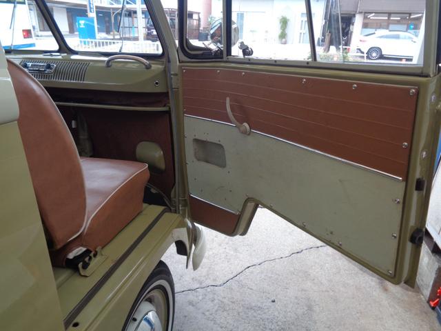 タイプII 11W スタンダードマイクロバス ベンチシート 左側サイドカーゴドア 純正ホイール 左ハンドル 1300cc 12V(7枚目)