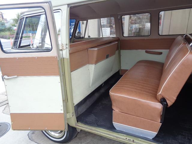 タイプII 11W スタンダードマイクロバス ベンチシート 左側サイドカーゴドア 純正ホイール 左ハンドル 1300cc 12V(9枚目)