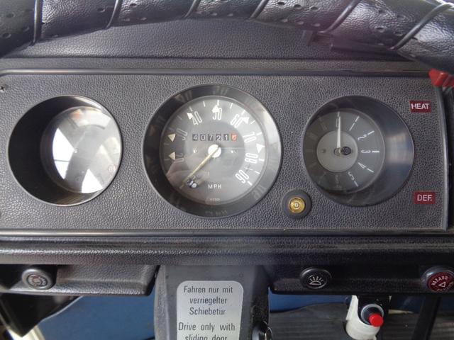 タイプII レイトバス ウォークスルーシート べバストヒーター VW純正ホイール Fディスクブレーキ 左ハンドル 1600cc 12V(10枚目)