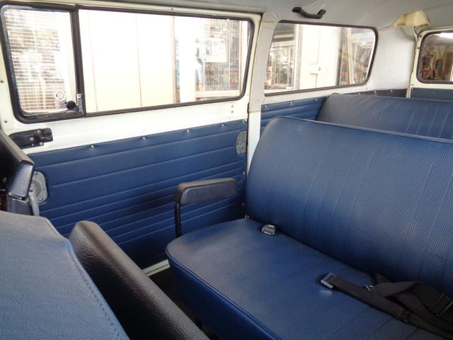 タイプII レイトバス ウォークスルーシート べバストヒーター VW純正ホイール Fディスクブレーキ 左ハンドル 1600cc 12V(19枚目)