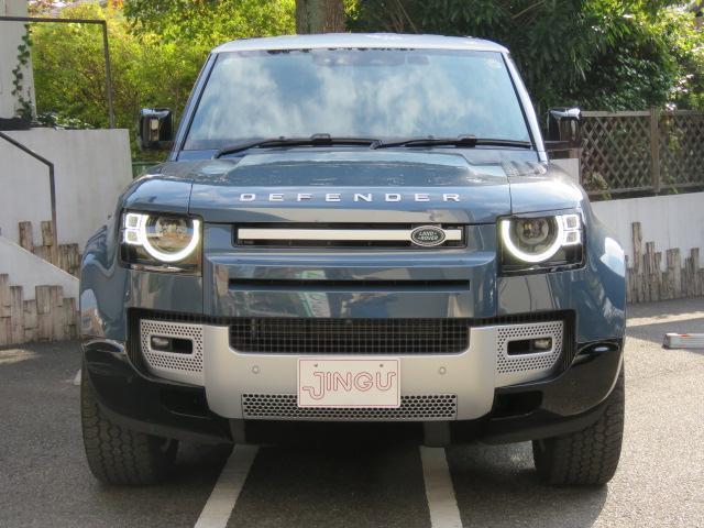 ディフェンダー 　カウンティエクステリアパックキュレーテッドフォージャパン　日本限定３００台　レザーシート　シートヒーター　純正２０インチＡＷ　エアサスペンション　ＬＥＤヘッドライト（2枚目）