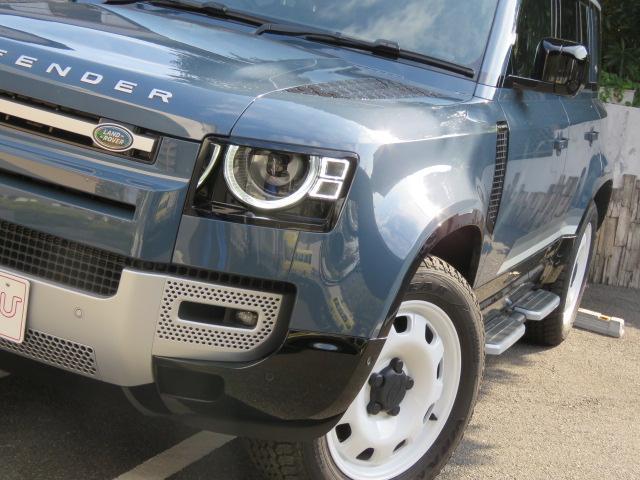 ディフェンダー 　カウンティエクステリアパックキュレーテッドフォージャパン　日本限定３００台　レザーシート　シートヒーター　純正２０インチＡＷ　エアサスペンション　ＬＥＤヘッドライト（6枚目）