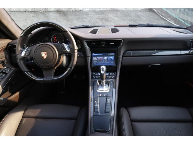 911ターボ 正規輸入車両 PDK エスプレッソレザーインテリア アマランスレッド(7枚目)