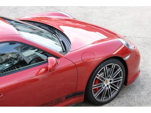 911ターボ 正規輸入車両 PDK エスプレッソレザーインテリア アマランスレッド(35枚目)