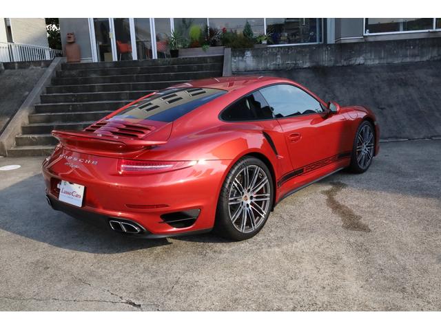 911ターボ 正規輸入車両 PDK エスプレッソレザーインテリア アマランスレッド(59枚目)