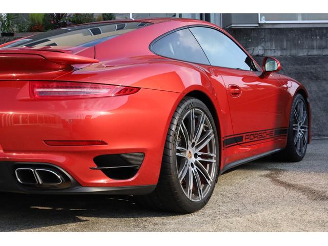 911ターボ 正規輸入車両 PDK エスプレッソレザーインテリア アマランスレッド(60枚目)