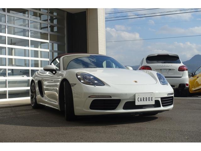 ７１８ボクスター ７１８ボクスターＳ　右Ｈ　ＰＤＫ　スポエグ　スポクロ　ＰＤＬＳ　ＰＡＳＭ　ブラウン幌　取説　保証書　スペアキー（4枚目）