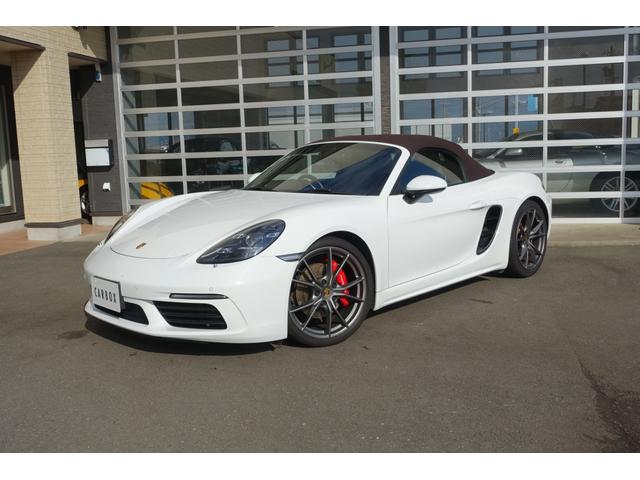 ７１８ボクスター ７１８ボクスターＳ　右Ｈ　ＰＤＫ　スポエグ　スポクロ　ＰＤＬＳ　ＰＡＳＭ　ブラウン幌　取説　保証書　スペアキー（6枚目）