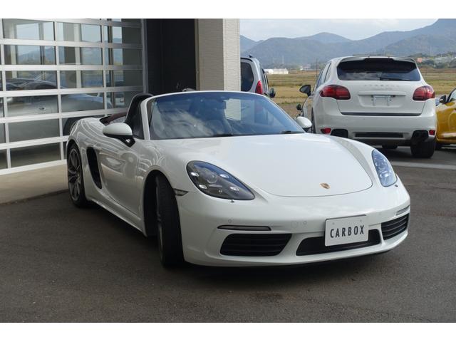 ７１８ボクスター ７１８ボクスターＳ　右Ｈ　ＰＤＫ　スポエグ　スポクロ　ＰＤＬＳ　ＰＡＳＭ　ブラウン幌　取説　保証書　スペアキー（12枚目）