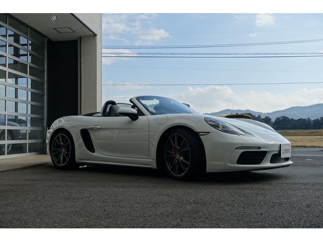 ７１８ボクスター ７１８ボクスターＳ　右Ｈ　ＰＤＫ　スポエグ　スポクロ　ＰＤＬＳ　ＰＡＳＭ　ブラウン幌　取説　保証書　スペアキー（13枚目）