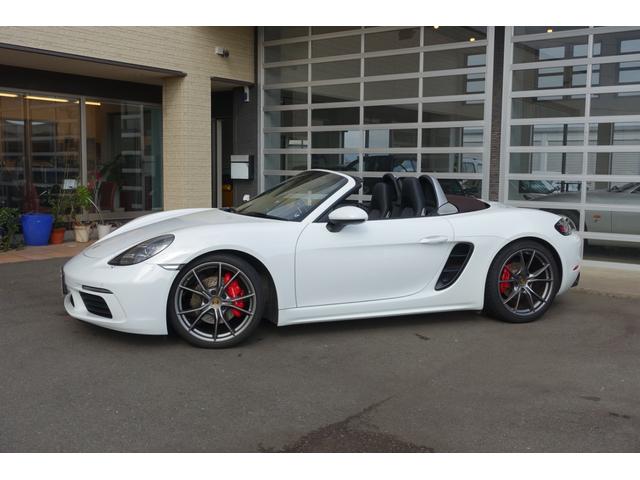 ７１８ボクスター ７１８ボクスターＳ　右Ｈ　ＰＤＫ　スポエグ　スポクロ　ＰＤＬＳ　ＰＡＳＭ　ブラウン幌　取説　保証書　スペアキー（15枚目）