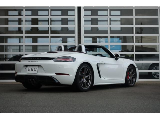 ７１８ボクスター ７１８ボクスターＳ　右Ｈ　ＰＤＫ　スポエグ　スポクロ　ＰＤＬＳ　ＰＡＳＭ　ブラウン幌　取説　保証書　スペアキー（16枚目）