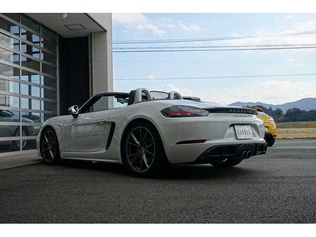 ７１８ボクスター ７１８ボクスターＳ　右Ｈ　ＰＤＫ　スポエグ　スポクロ　ＰＤＬＳ　ＰＡＳＭ　ブラウン幌　取説　保証書　スペアキー（18枚目）