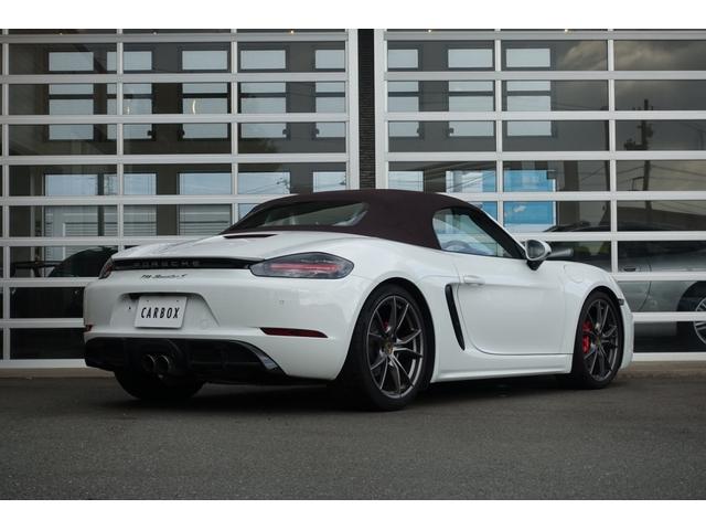 ７１８ボクスター ７１８ボクスターＳ　右Ｈ　ＰＤＫ　スポエグ　スポクロ　ＰＤＬＳ　ＰＡＳＭ　ブラウン幌　取説　保証書　スペアキー（21枚目）