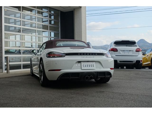 ７１８ボクスター ７１８ボクスターＳ　右Ｈ　ＰＤＫ　スポエグ　スポクロ　ＰＤＬＳ　ＰＡＳＭ　ブラウン幌　取説　保証書　スペアキー（22枚目）