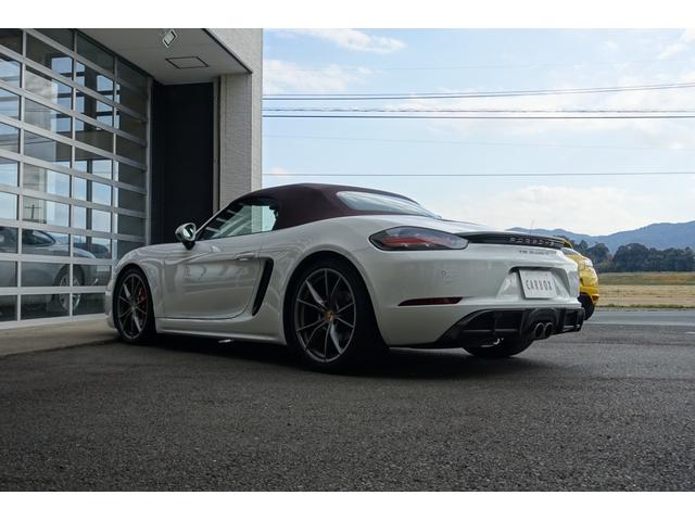 ７１８ボクスター ７１８ボクスターＳ　右Ｈ　ＰＤＫ　スポエグ　スポクロ　ＰＤＬＳ　ＰＡＳＭ　ブラウン幌　取説　保証書　スペアキー（23枚目）