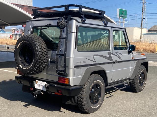 Ｇクラス Ｇ３６　４ＷＤ　ディーラー車　左ハンドル　黒革シート　社外ナビ　ＥＴＣ　サンルーフ（7枚目）