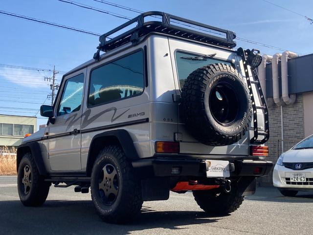 Ｇクラス Ｇ３６　４ＷＤ　ディーラー車　左ハンドル　黒革シート　社外ナビ　ＥＴＣ　サンルーフ（10枚目）