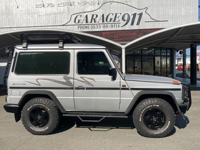 Ｇクラス Ｇ３６　４ＷＤ　ディーラー車　左ハンドル　黒革シート　社外ナビ　ＥＴＣ　サンルーフ（13枚目）