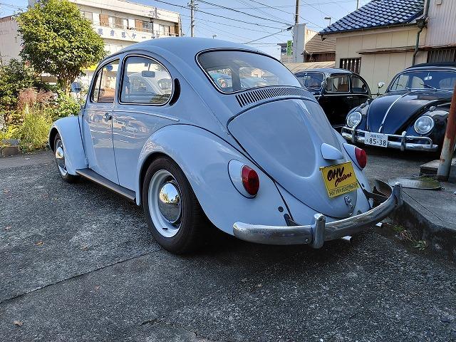 ビートル VINTAGEスタイル フロントタイヤNEW アジャスター ロアバックシート アルミランニングボード オーバルフード(5枚目)