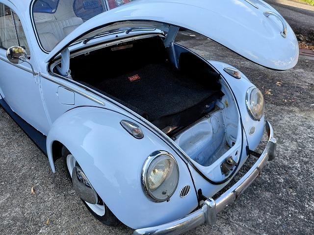 ビートル VINTAGEスタイル フロントタイヤNEW アジャスター ロアバックシート アルミランニングボード オーバルフード(18枚目)