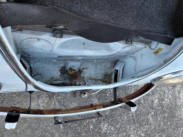 ビートル VINTAGEスタイル フロントタイヤNEW アジャスター ロアバックシート アルミランニングボード オーバルフード(19枚目)