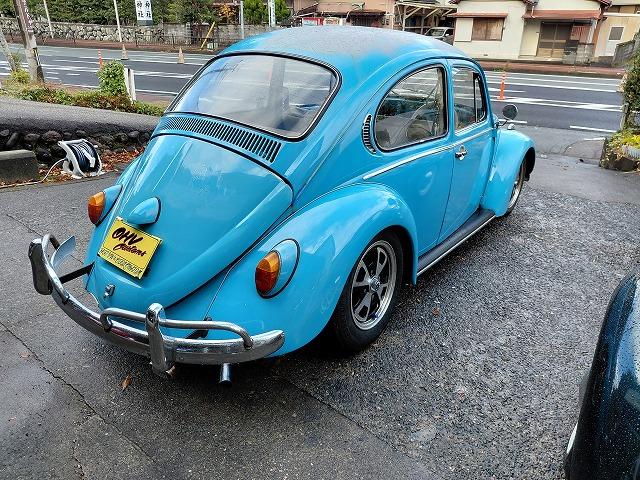 ビートル ベースグレード　ＶＩＮＴＡＧＥスタイル　２インチナロービーム　ＷＥＢＥＲキャブ　９１４スタイルアルミ　社外マフラー（9枚目）